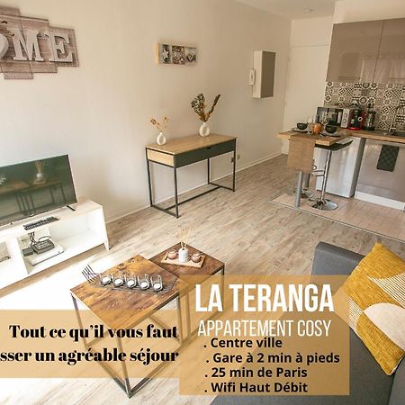 La Teranga - Wifi - Coeur De Ville - Gare Les Mureaux Exteriör bild
